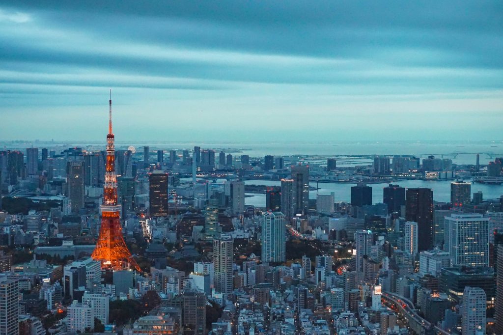 Tokyo Tower at dusk – Japan