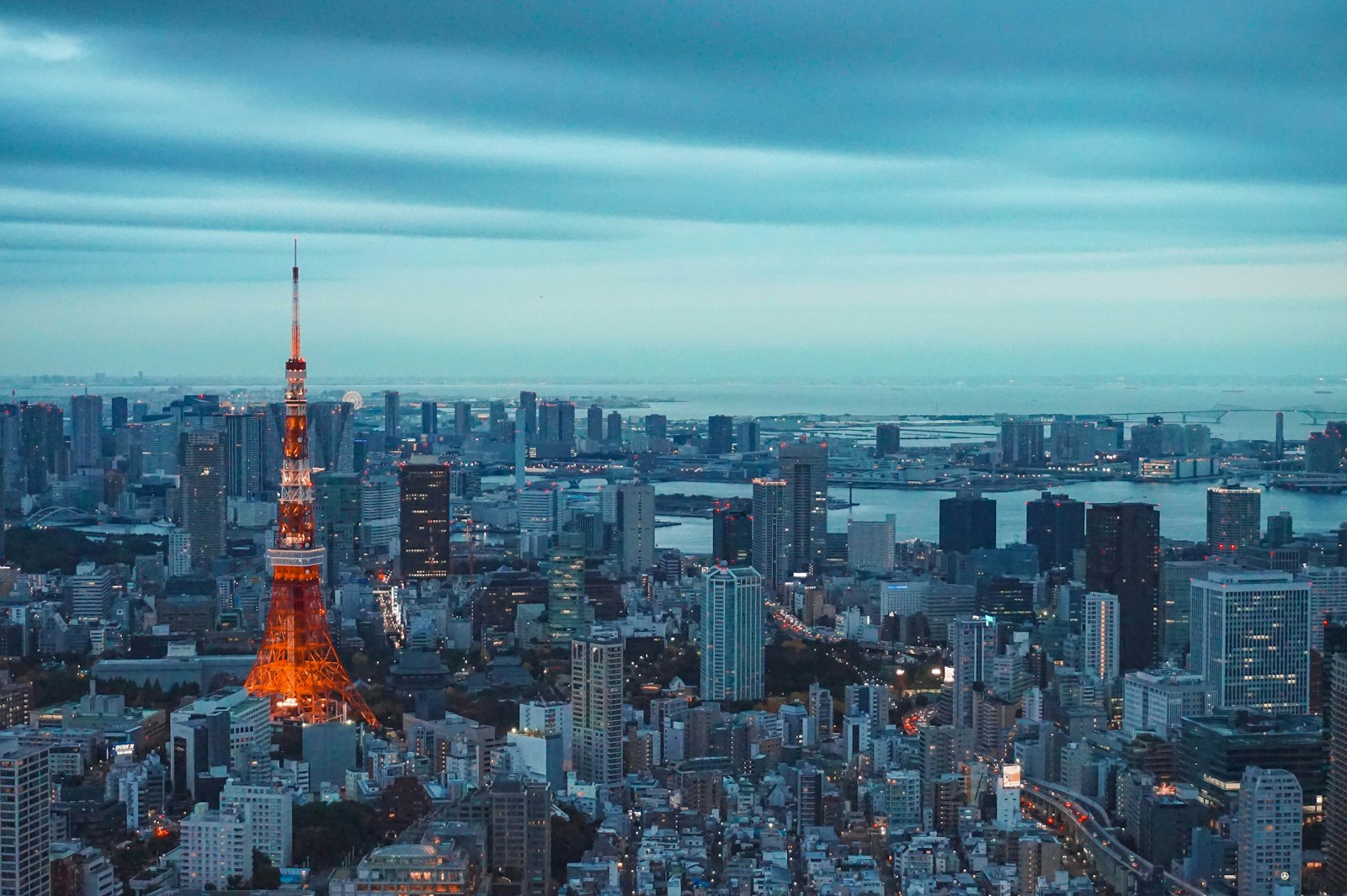 Tokyo Tower at dusk – Japan
