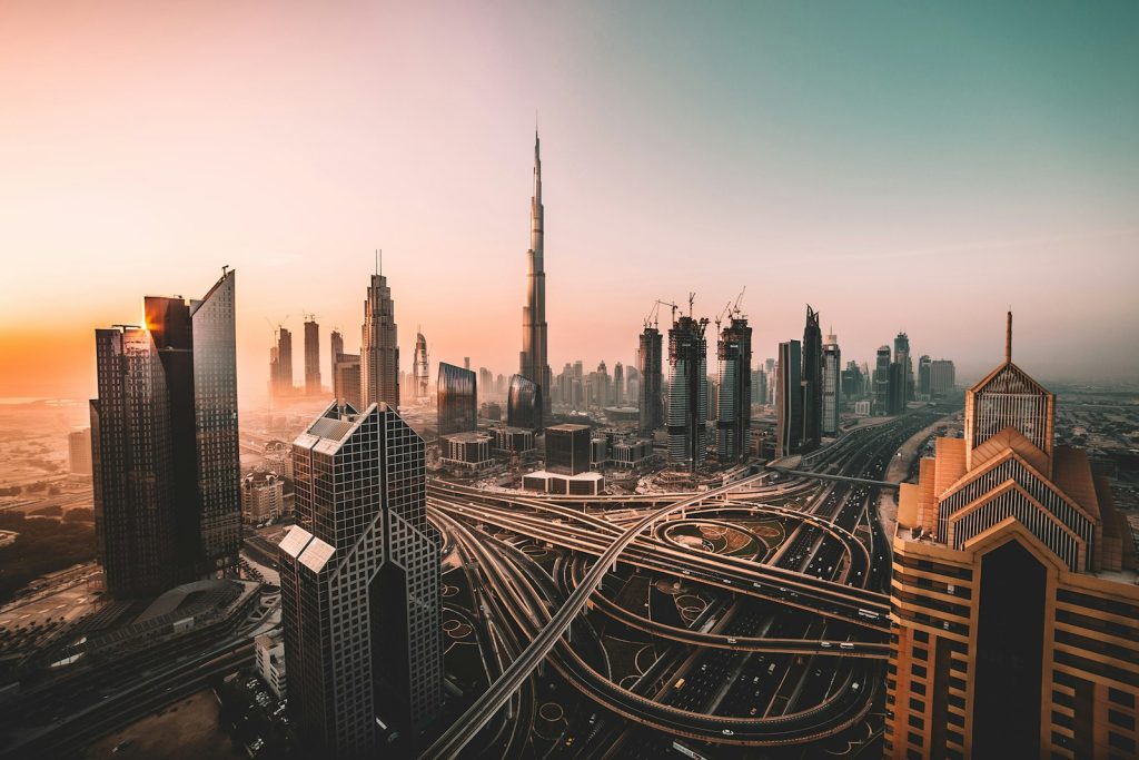 Dubai aerial highway – UAE